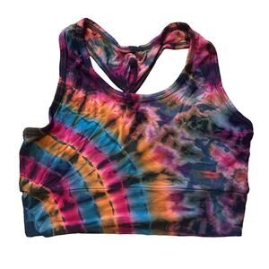 Tie-dye Jersey Crop Top